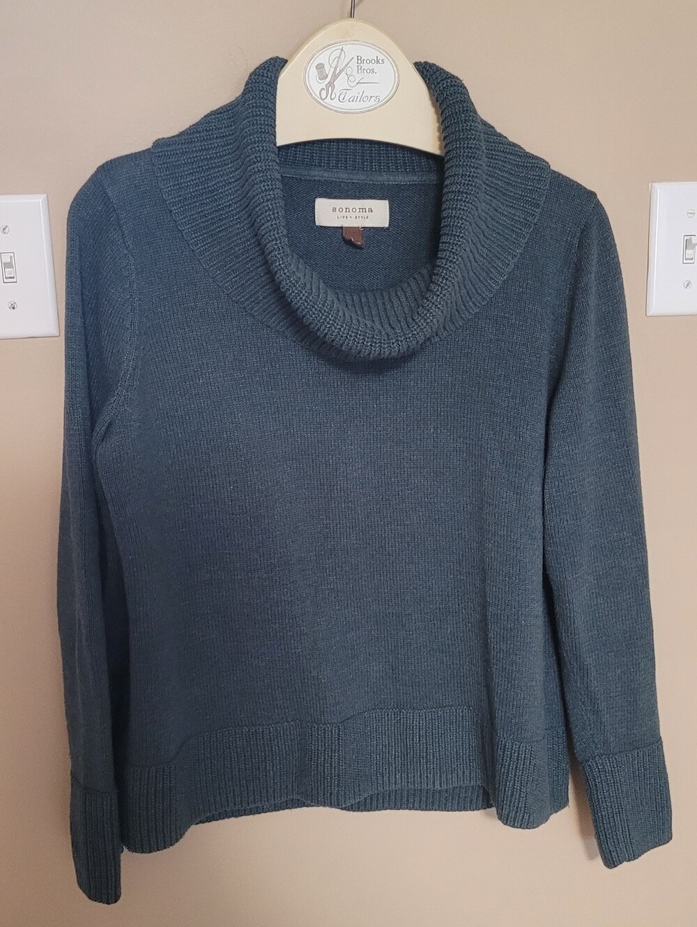 💜2 for $10💜 Bundle and save Sonoma Teal Cowl-Neck Sweater